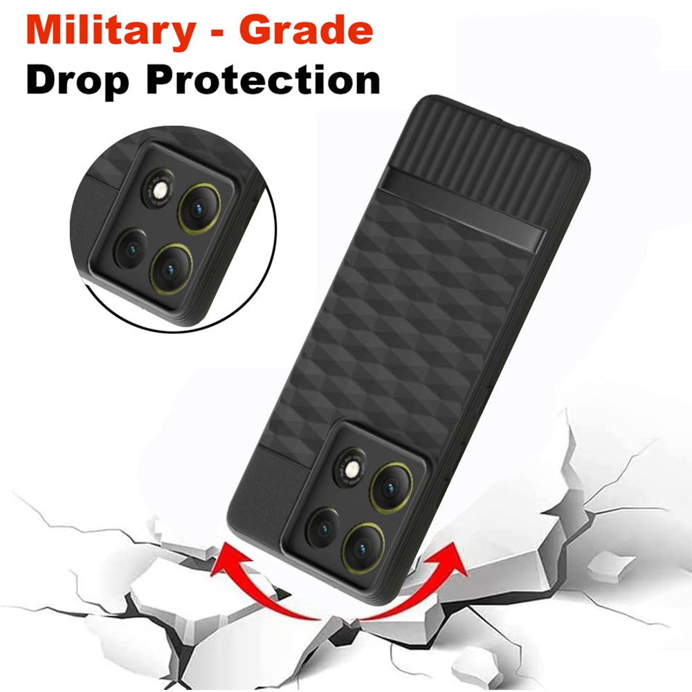 Shockproof Flexible Soft Silicone Back Cover for Motorola Moto G86 5G / G86 Power 5G