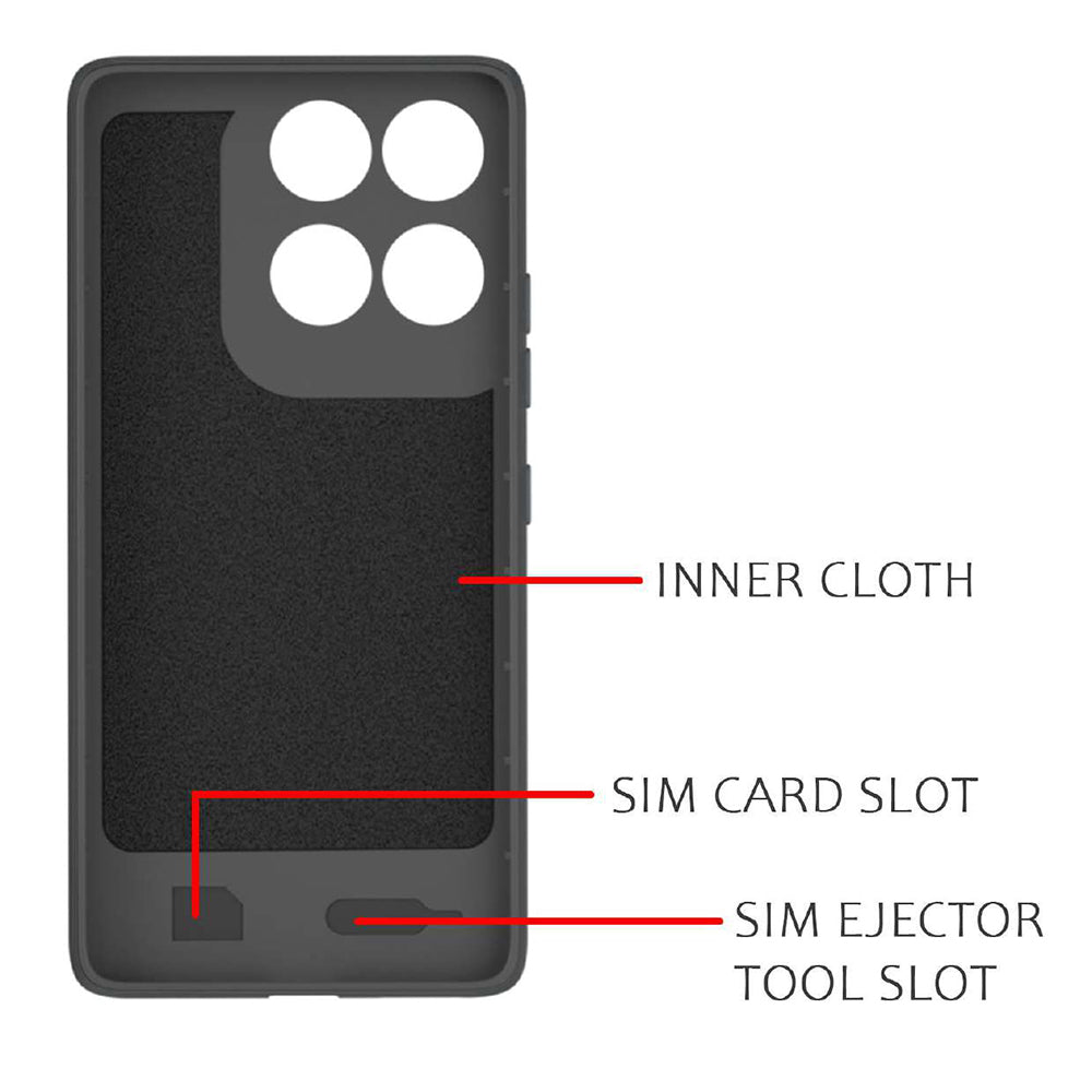 Shockproof Flexible Soft Silicone Back Cover for Motorola Moto G86 5G / G86 Power 5G