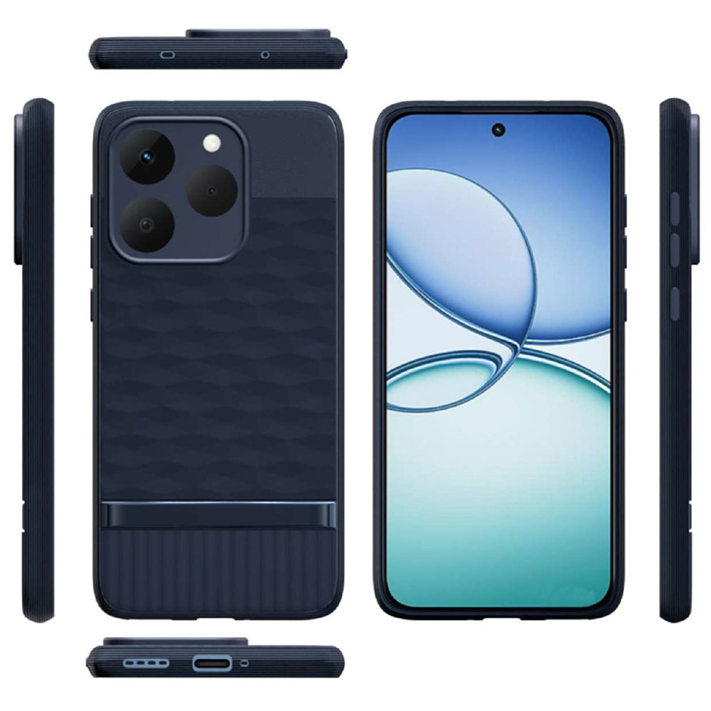 Shockproof Flexible Soft Silicone Back Cover for Realme 15T 5G
