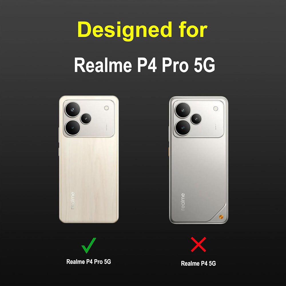 Shockproof Flexible Soft Silicone Back Cover for Realme P4 Pro 5G