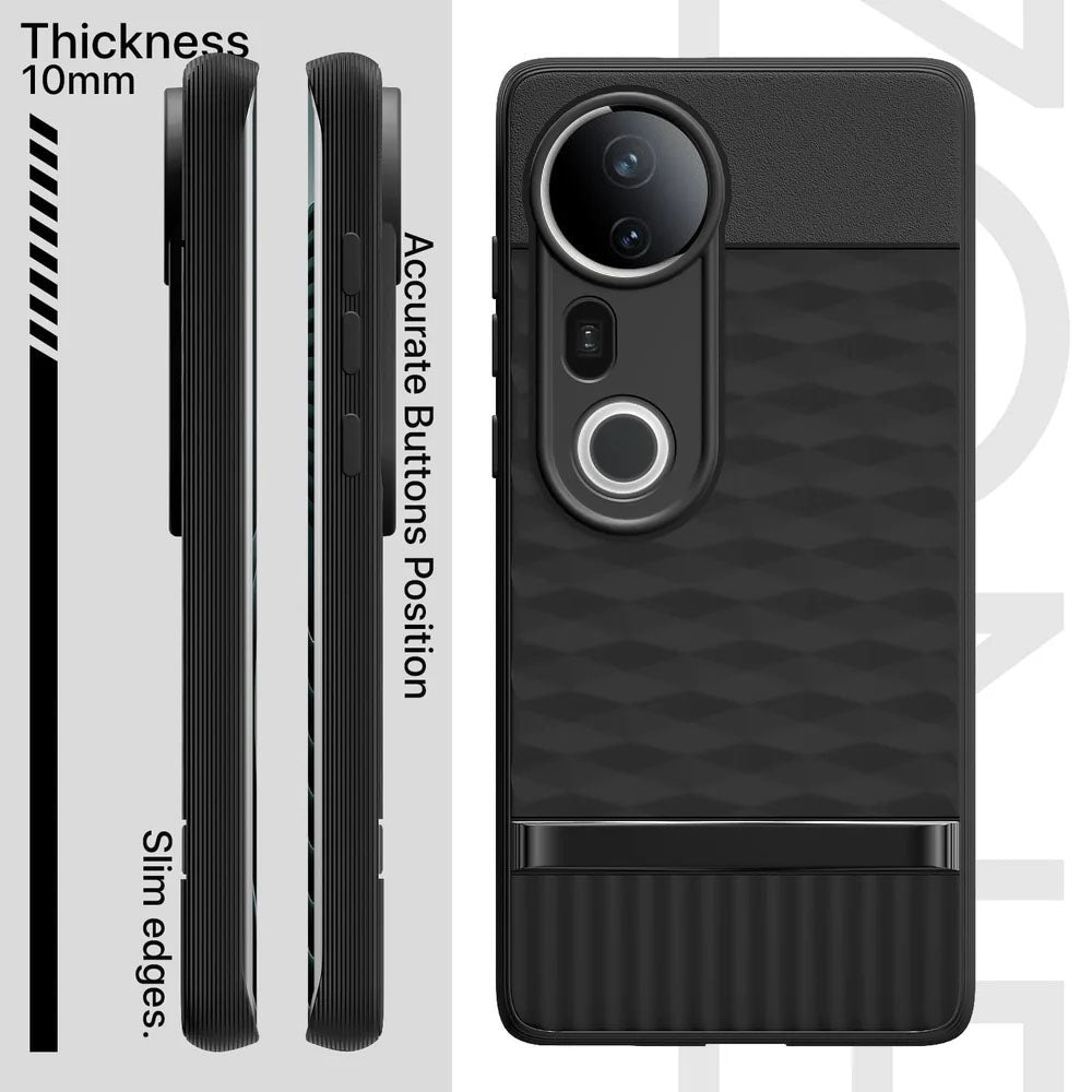 Shockproof Hexa Case for Vivo T4 Ultra 5G