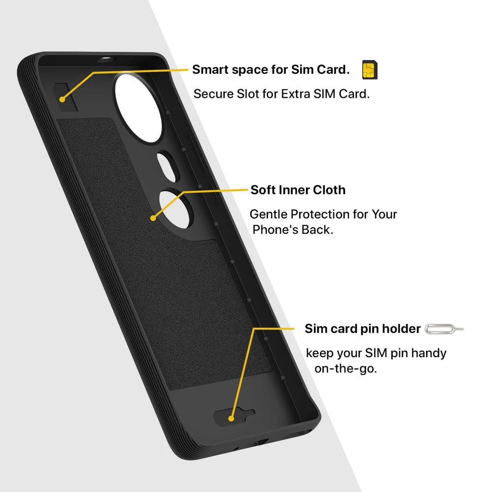 Shockproof Hexa Case for Vivo T4 Ultra 5G