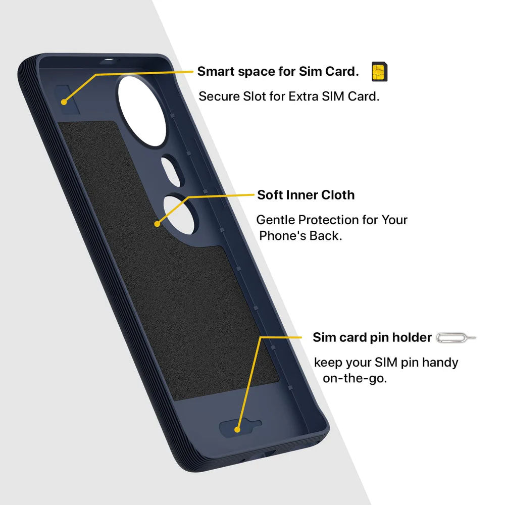 Shockproof Hexa Case for Vivo T4 Ultra 5G