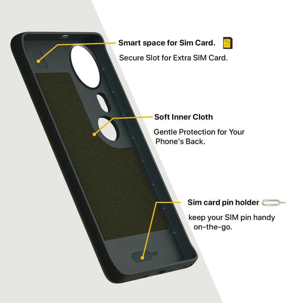 Shockproof Hexa Case for Vivo T4 Ultra 5G