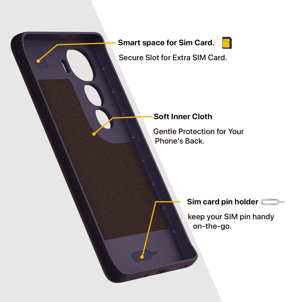 Shockproof Hexa Case for Vivo Y400 Pro 5G