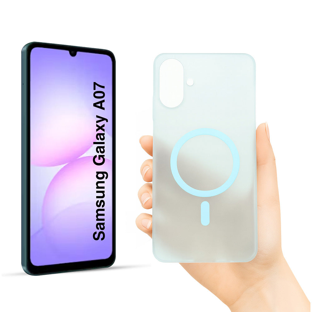 Casotec Slim PC Magnetic Case for Samsung Galaxy A07 4G (Clear) | Ultra ...