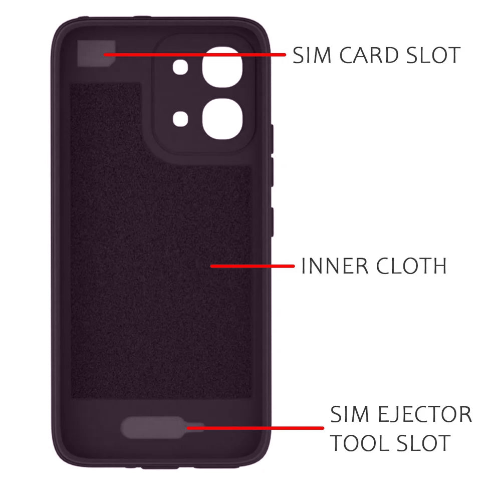 2 MM MagFit Ring Design (Non-Magnetic) Liquid Silicone Case Oppo F31 5G