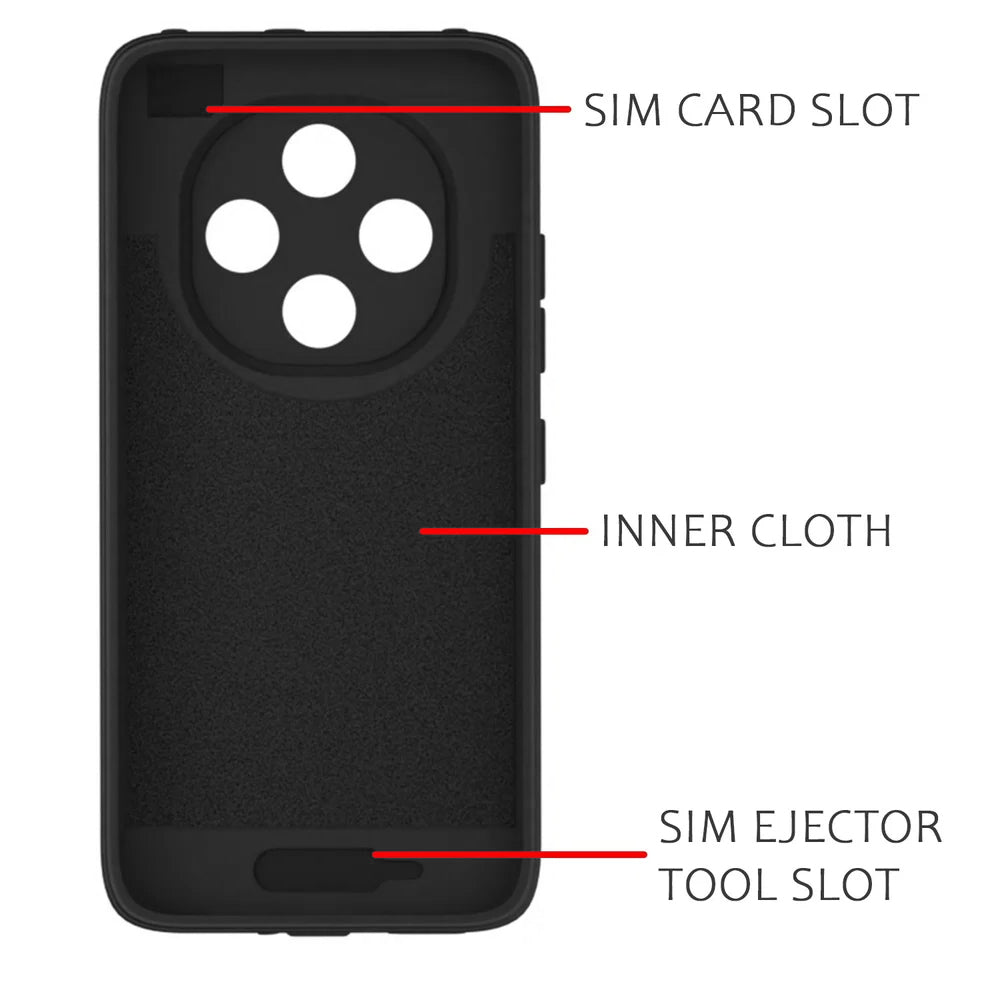 2 MM MagFit Ring Design (Non-Magnetic) Liquid Silicone Case Oppo F31 Pro 5G