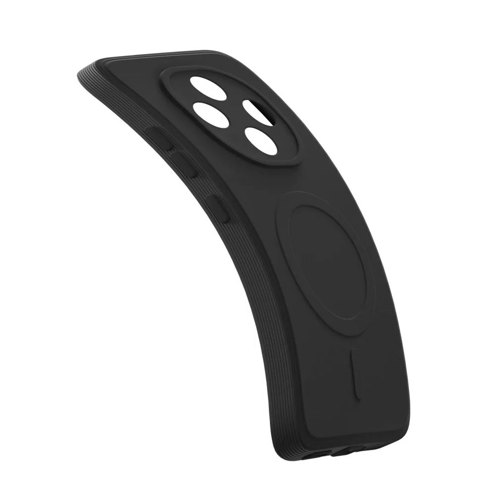 2 MM MagFit Ring Design (Non-Magnetic) Liquid Silicone Case Oppo F31 Pro 5G