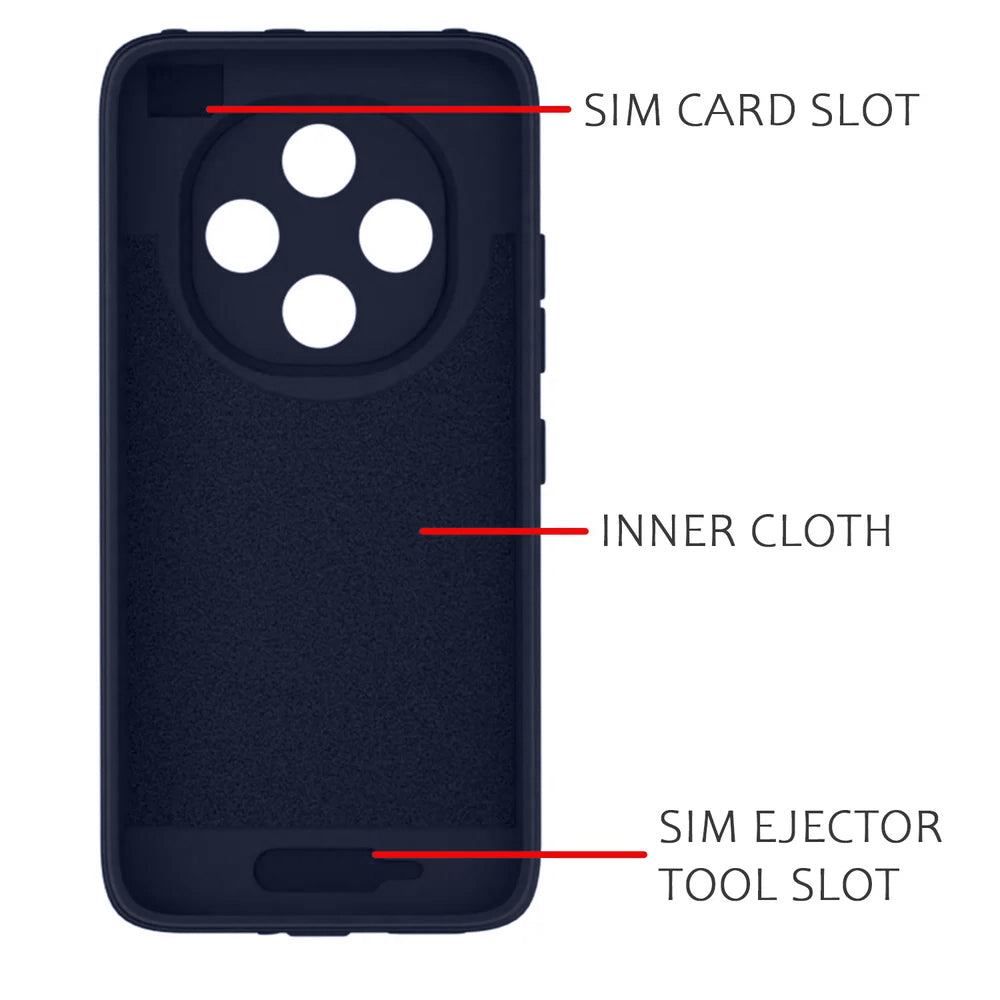 2 MM MagFit Ring Design (Non-Magnetic) Liquid Silicone Case Oppo F31 Pro 5G