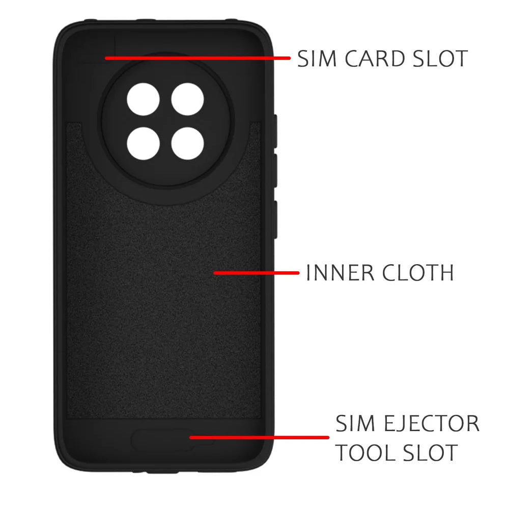 2 MM MagFit Ring Design (Non-Magnetic) Liquid Silicone Case Oppo F31 Pro Plus 5G