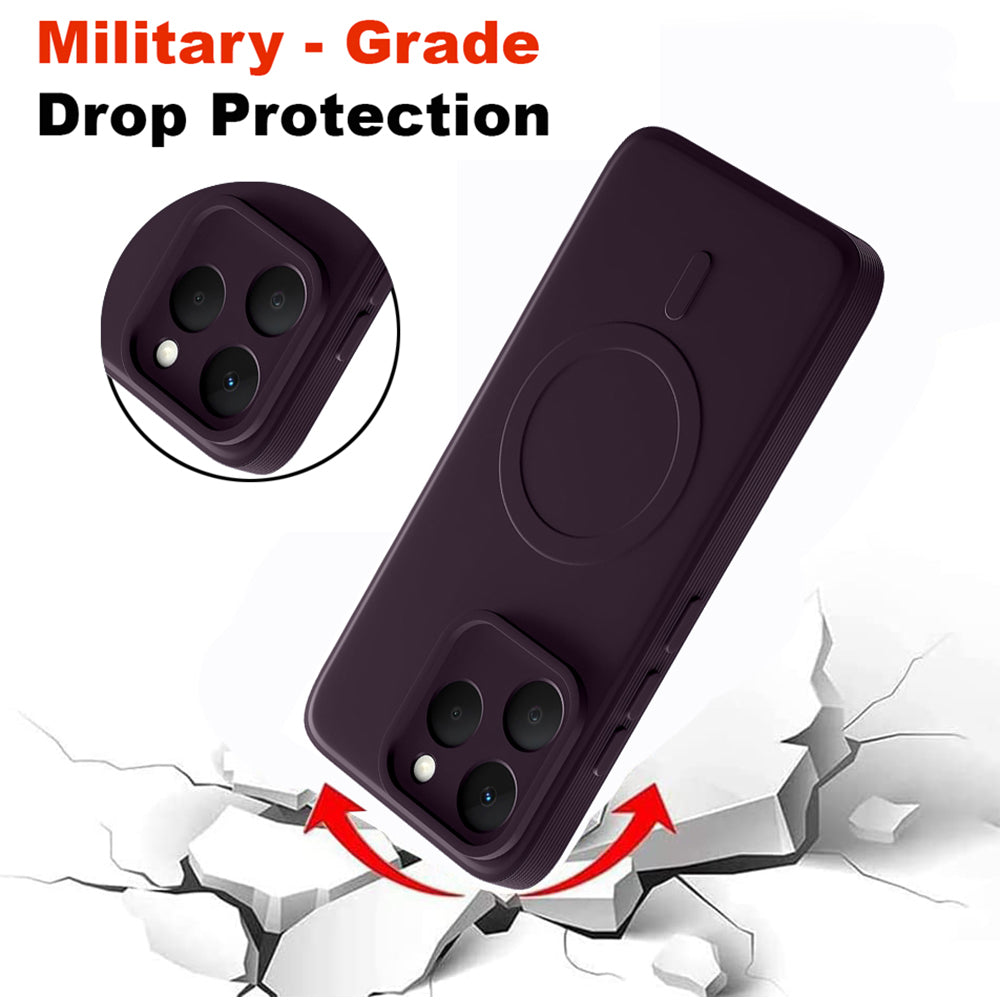 2 MM MagFit Ring Design (Non-Magnetic) Liquid Silicone Case Realme 15T 5G