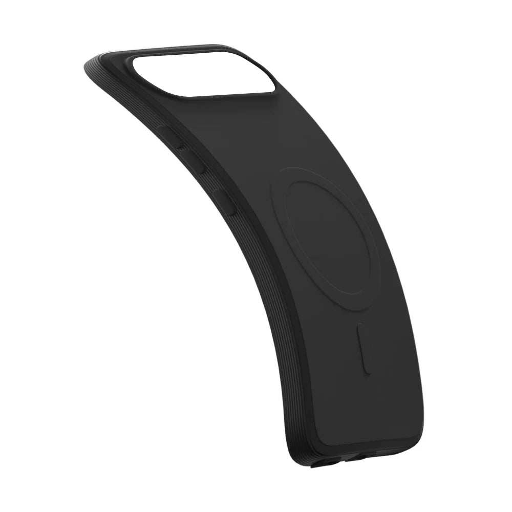 2 MM MagFit Ring Design (Non-Magnetic) Liquid Silicone Case Tecno Pova Slim 5G