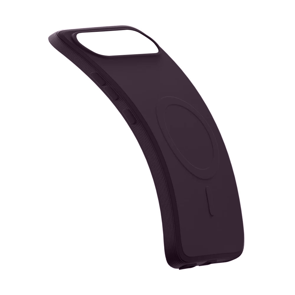 2 MM MagFit Ring Design (Non-Magnetic) Liquid Silicone Case Tecno Pova Slim 5G