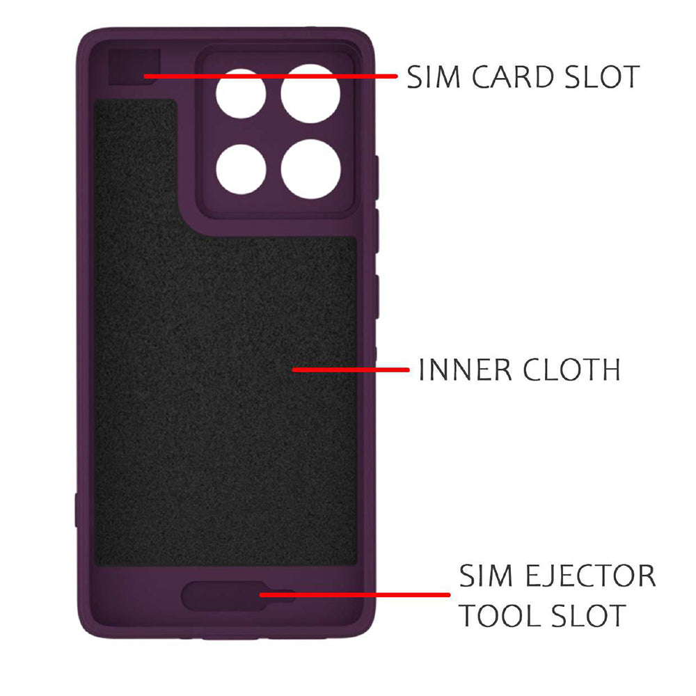 2 MM MagFit Ring Design (Non-Magnetic) Liquid Silicone Case Motorola Moto G86 5G / G86 Power 5G