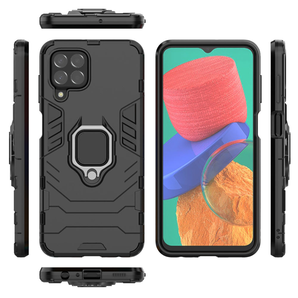 Hybrid Rugged Armor Kickstand Case for Samsung Galaxy M33 5G