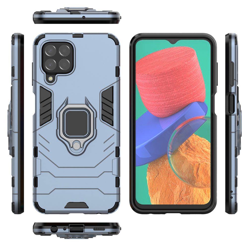 Hybrid Rugged Armor Kickstand Case for Samsung Galaxy M33 5G