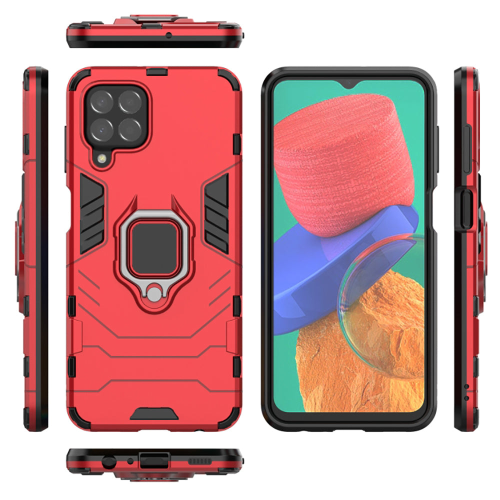 Hybrid Rugged Armor Kickstand Case for Samsung Galaxy M33 5G