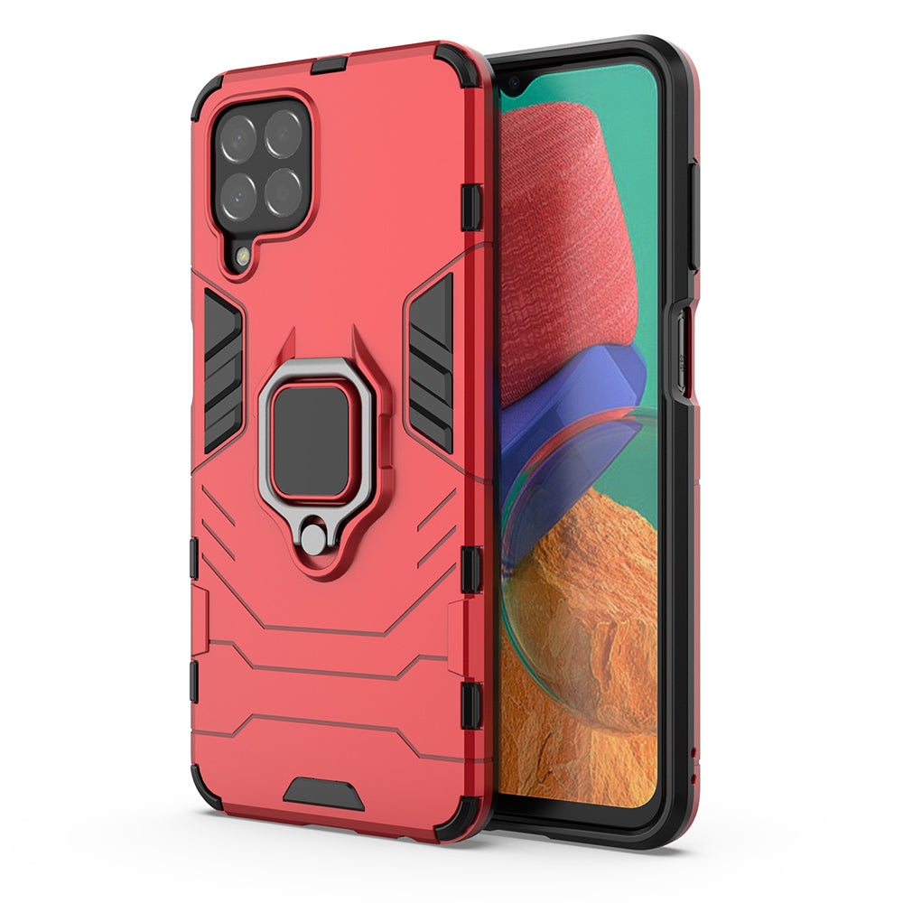 Hybrid Rugged Armor Kickstand Case for Samsung Galaxy M33 5G