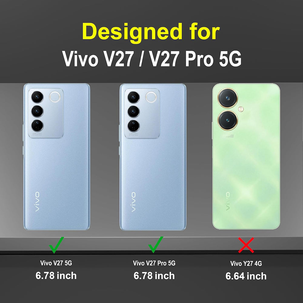 Hybrid Rugged Armor Kickstand Case for Vivo V27 5G / V27 Pro 5G / S16 5G