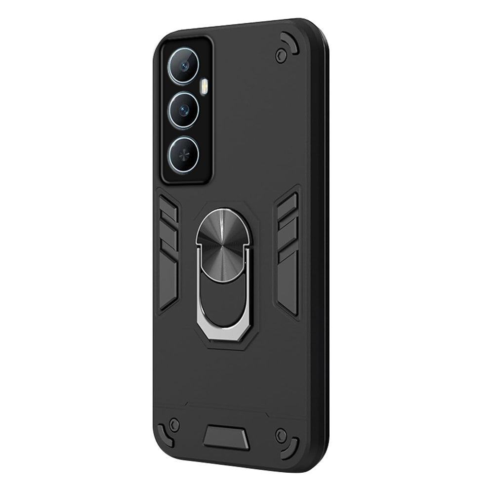 Hybrid Rugged Armor Kickstand Case for Realme C65 4G