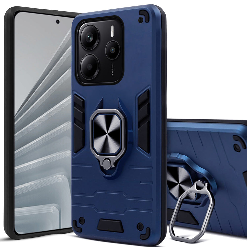 Hybrid Rugged Armor Kickstand Case for Mi Redmi Note 14 5G