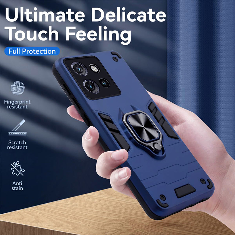 Hybrid Rugged Armor Kickstand Case for Motorola Moto Edge 50 Neo 5G