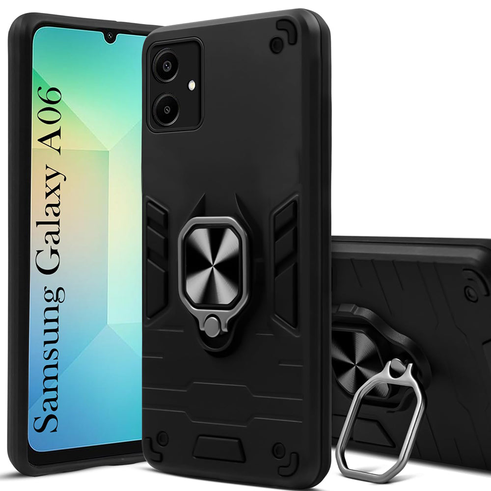 Hybrid Rugged Armor Kickstand Case for Samsung Galaxy A06 5G / A06 4G