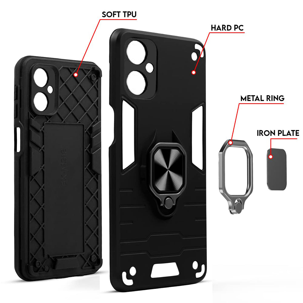 Hybrid Rugged Armor Kickstand Case for Samsung Galaxy A06 5G / A06 4G