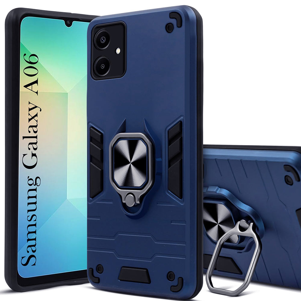 Hybrid Rugged Armor Kickstand Case for Samsung Galaxy A06 5G / A06 4G