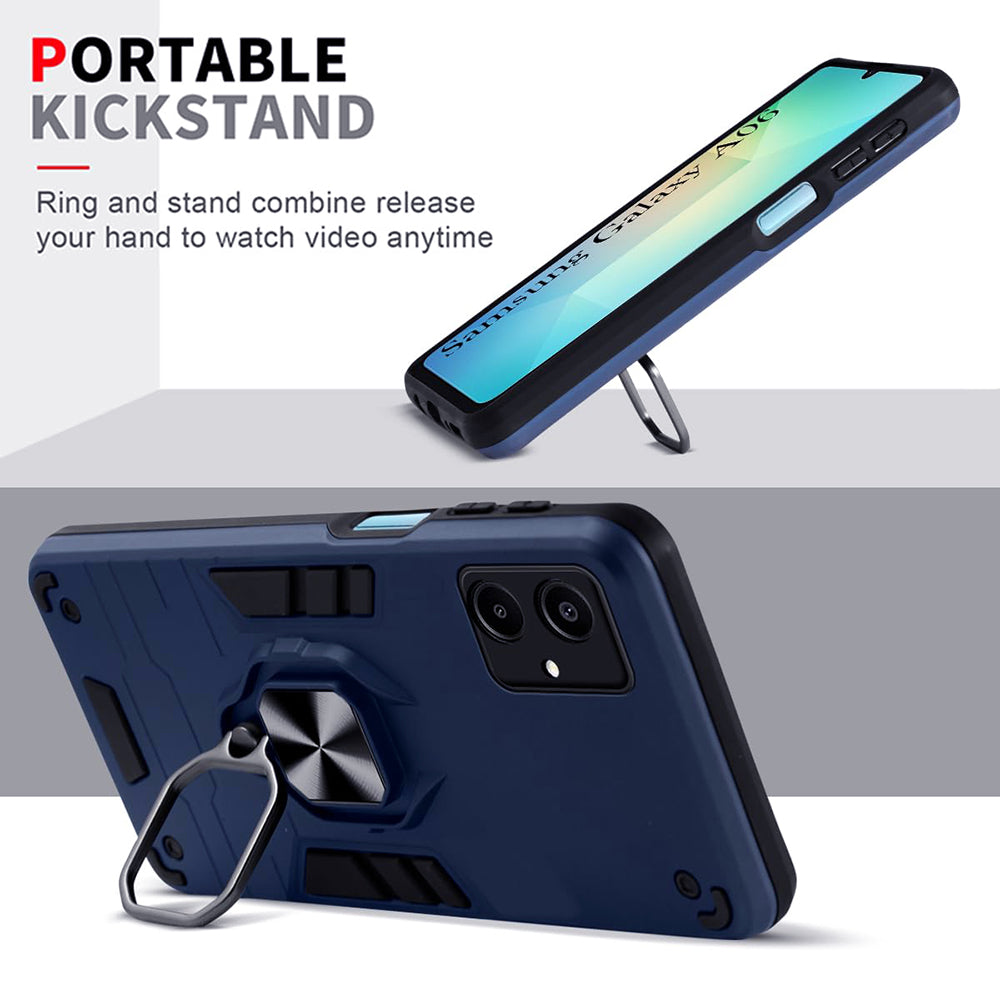 Hybrid Rugged Armor Kickstand Case for Samsung Galaxy A06 5G / A06 4G