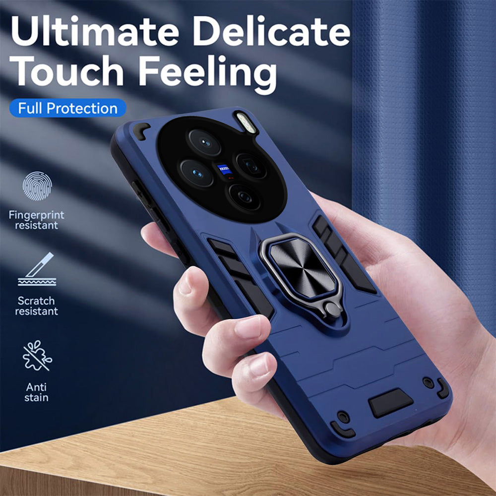 Hybrid Rugged Armor Kickstand Case for Vivo X200 5G