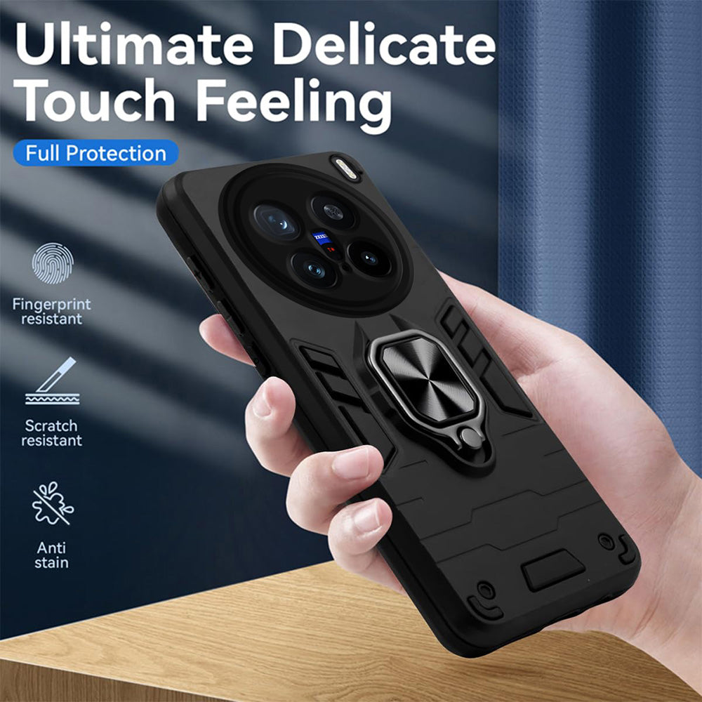 Hybrid Rugged Armor Kickstand Case for Vivo X200 Pro 5G