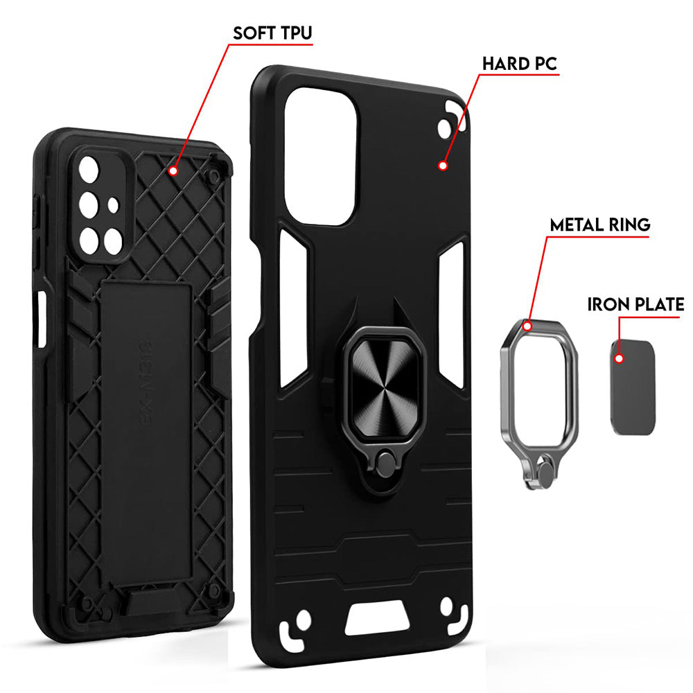 Hybrid Rugged Armor Kickstand Case for Vivo X200 Pro 5G