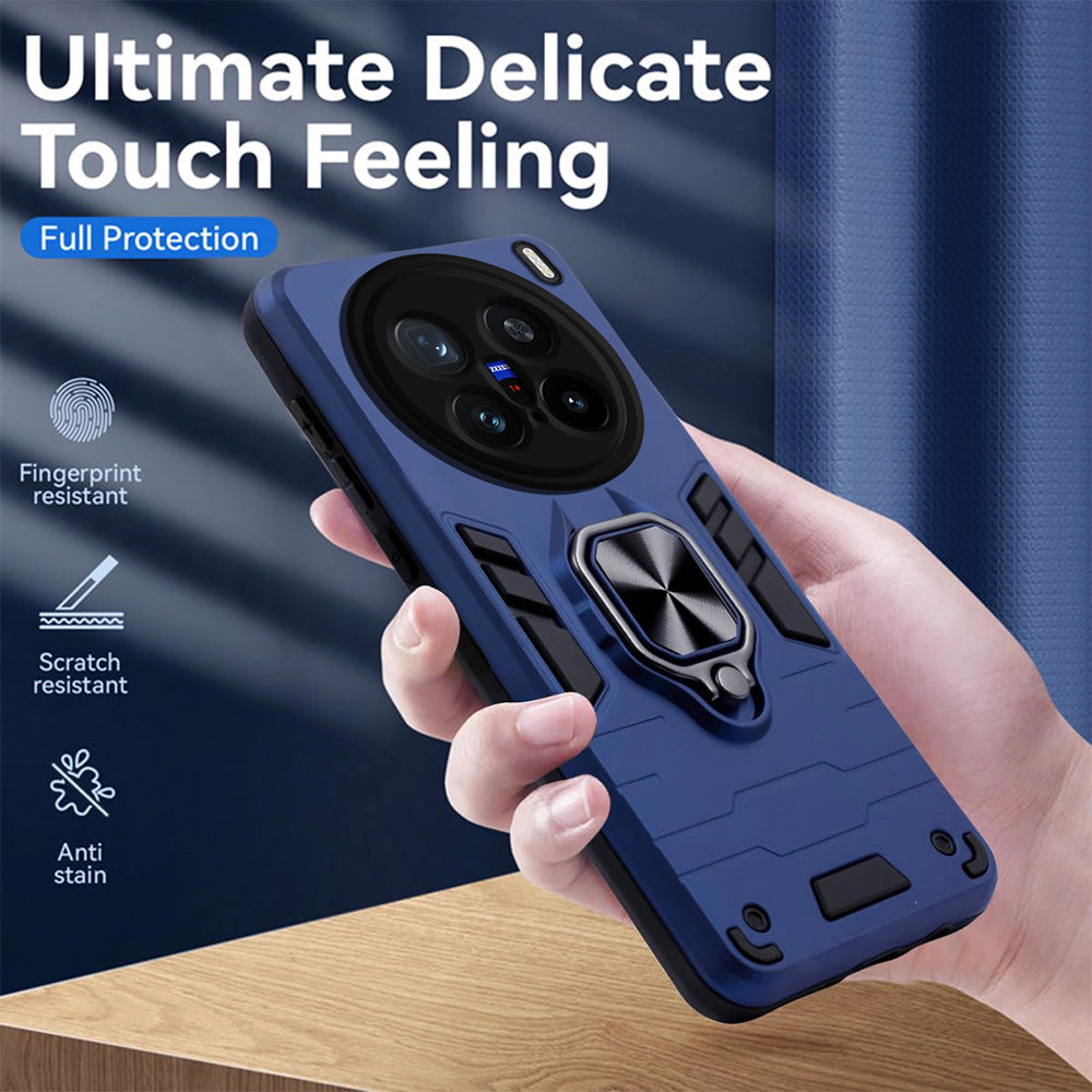 Hybrid Rugged Armor Kickstand Case for Vivo X200 Pro 5G
