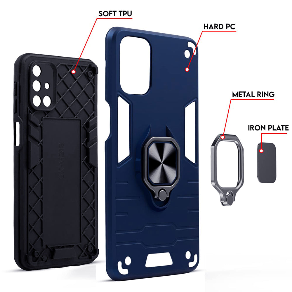 Hybrid Rugged Armor Kickstand Case for Vivo X200 Pro 5G