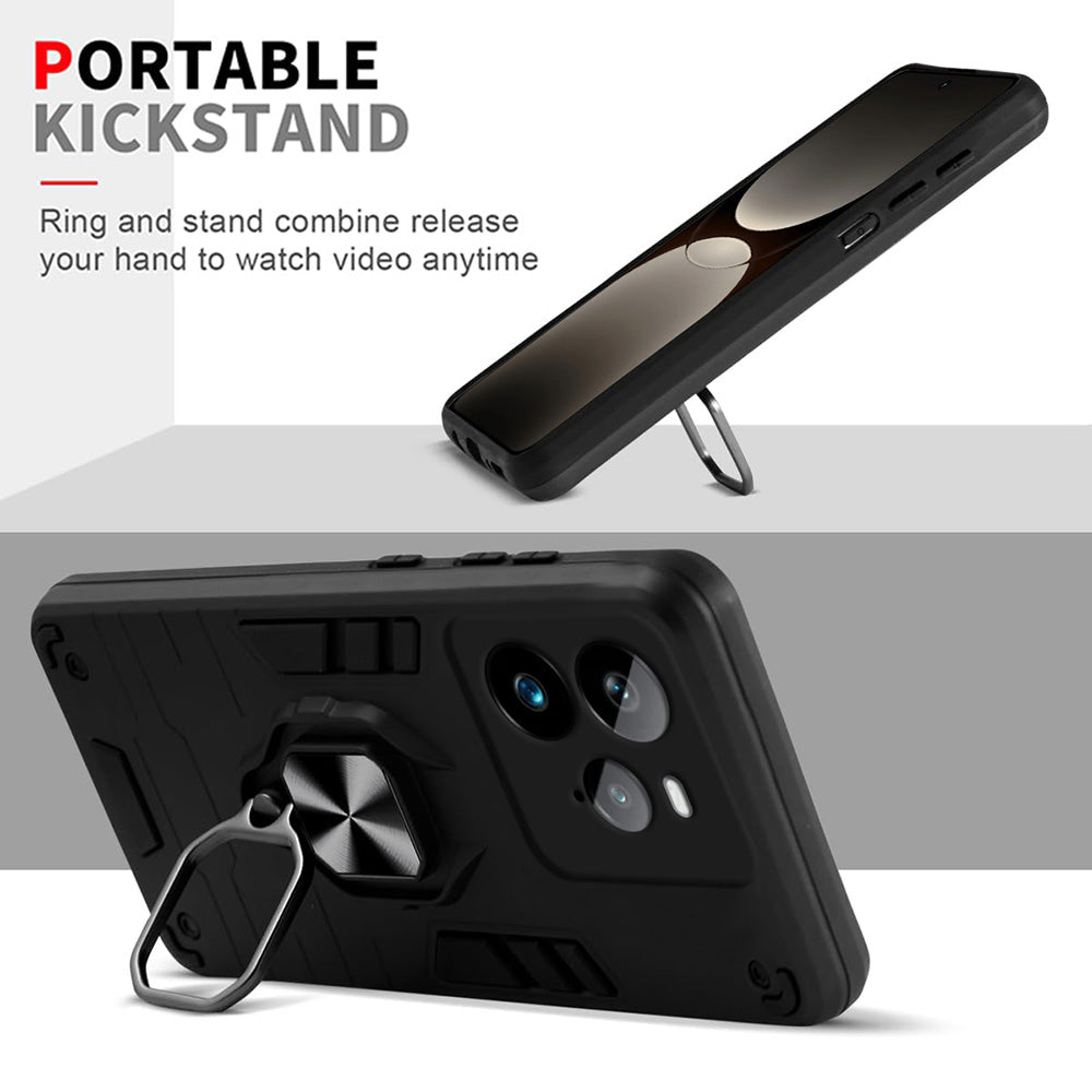 Hybrid Rugged Armor Kickstand Case for Realme GT 7 Pro 5G