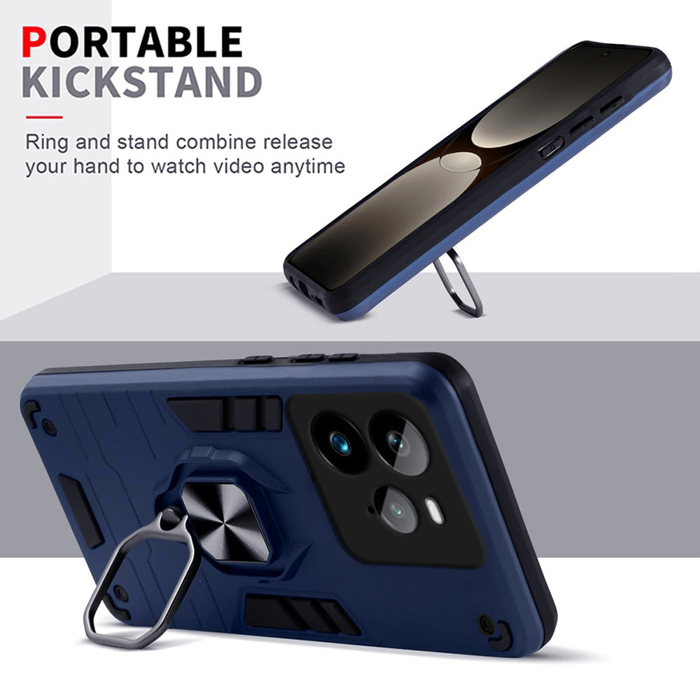 Hybrid Rugged Armor Kickstand Case for Realme GT 7 Pro 5G