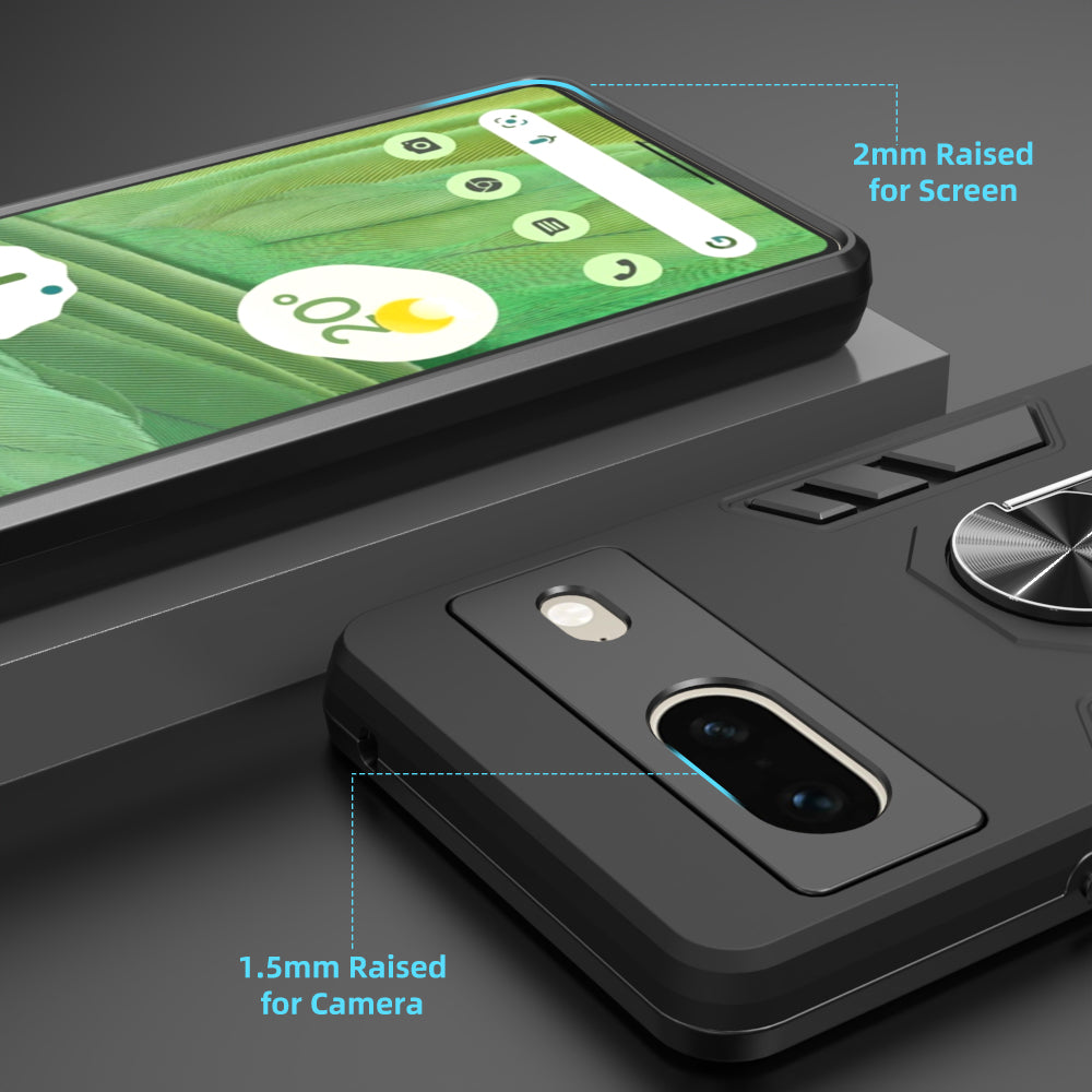 Hybrid Rugged Armor Kickstand Case for Google Pixel 7 5G