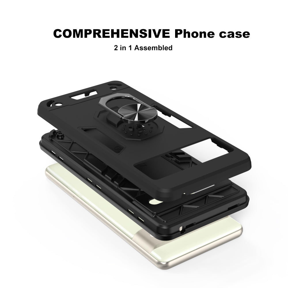Hybrid Rugged Armor Kickstand Case for Google Pixel 7 5G