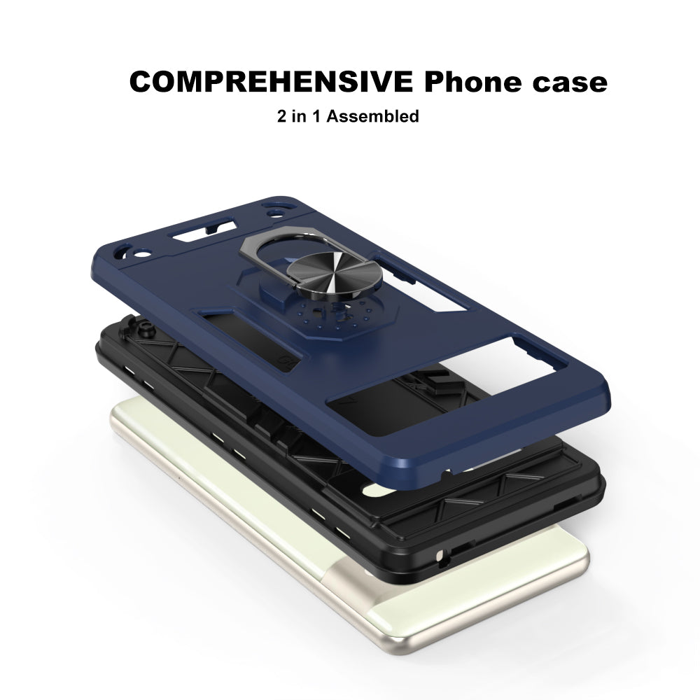 Hybrid Rugged Armor Kickstand Case for Google Pixel 7 5G