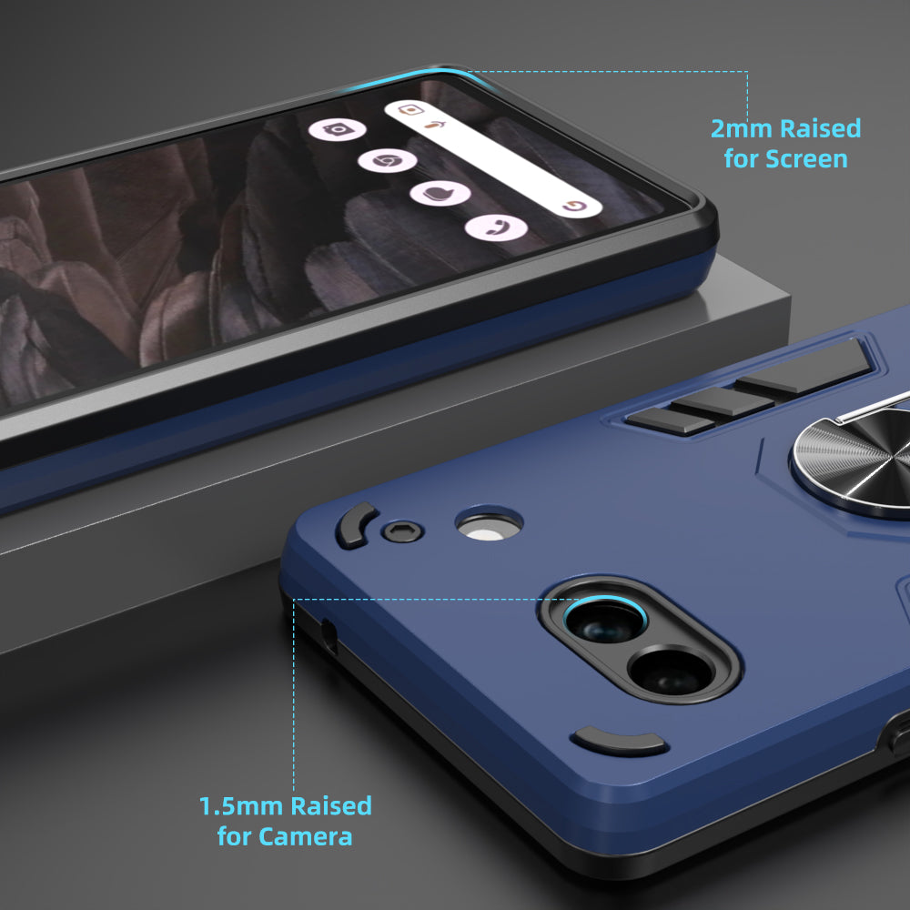 Hybrid Rugged Armor Kickstand Case for Google Pixel 7a 5G