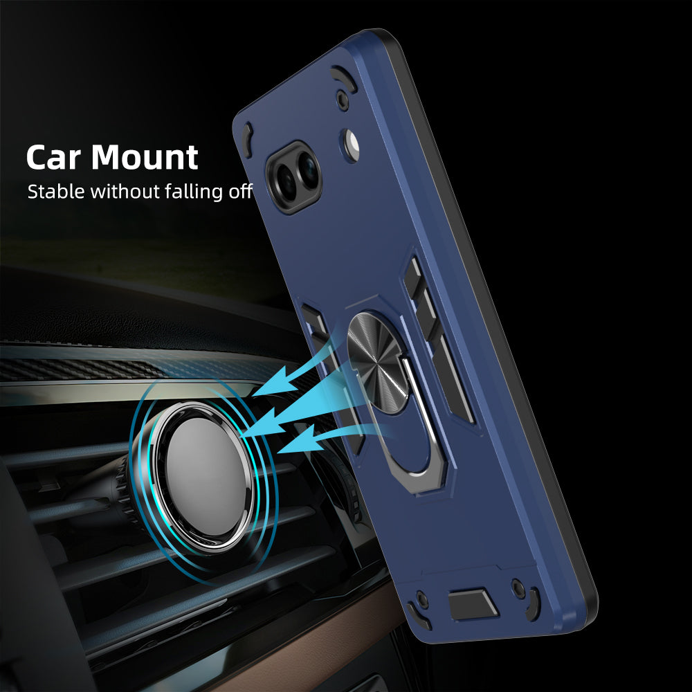 Hybrid Rugged Armor Kickstand Case for Google Pixel 7a 5G