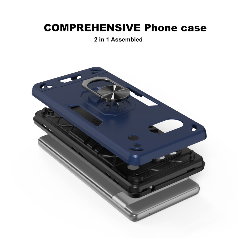 Hybrid Rugged Armor Kickstand Case for Google Pixel 7a 5G
