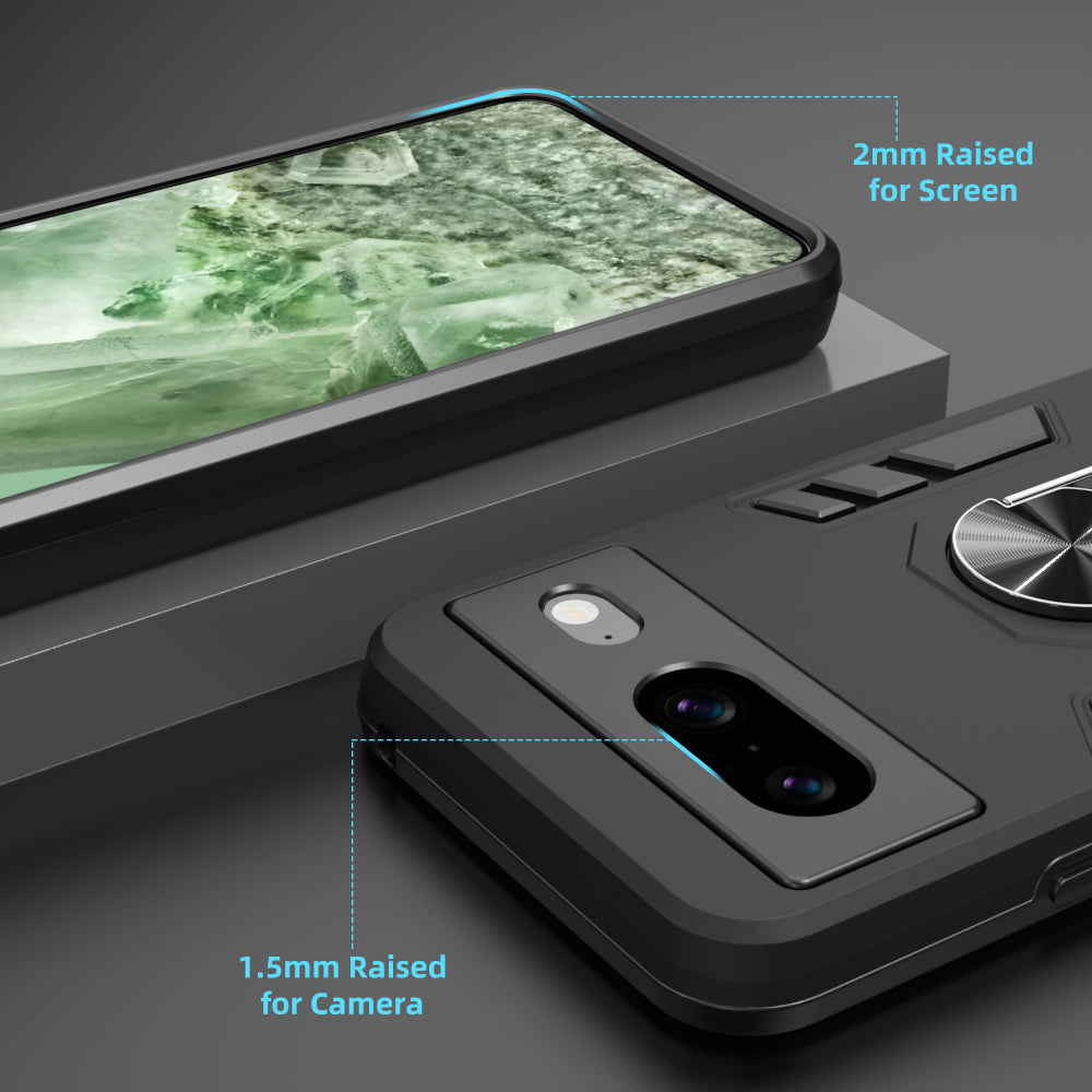 Hybrid Rugged Armor Kickstand Case for Google Pixel 8 5G