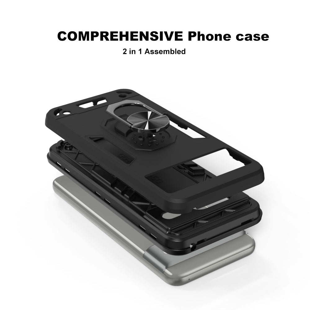 Hybrid Rugged Armor Kickstand Case for Google Pixel 8 5G