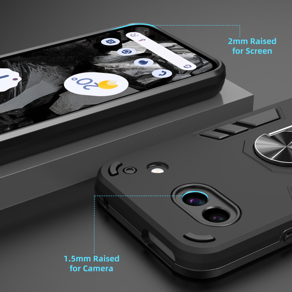 Hybrid Rugged Armor Kickstand Case for Google Pixel 8a 5G