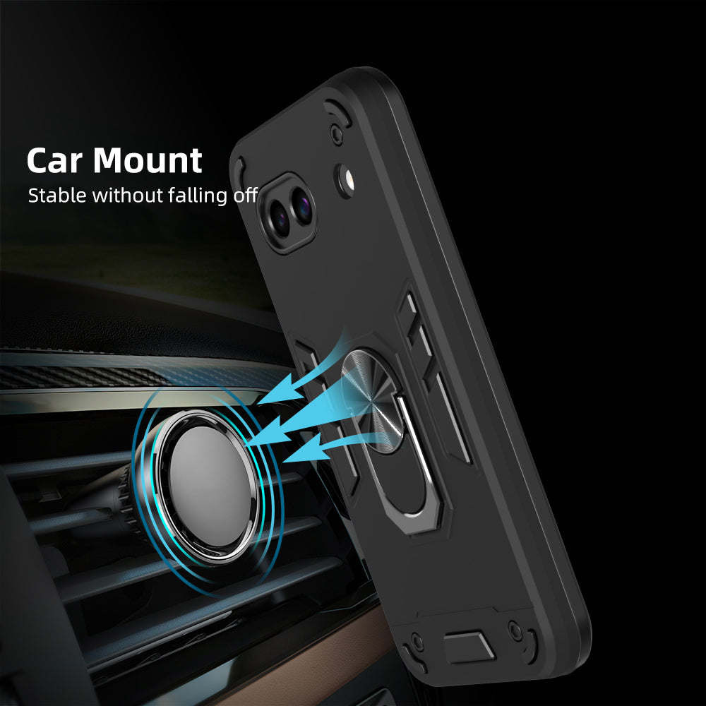 Hybrid Rugged Armor Kickstand Case for Google Pixel 8a 5G