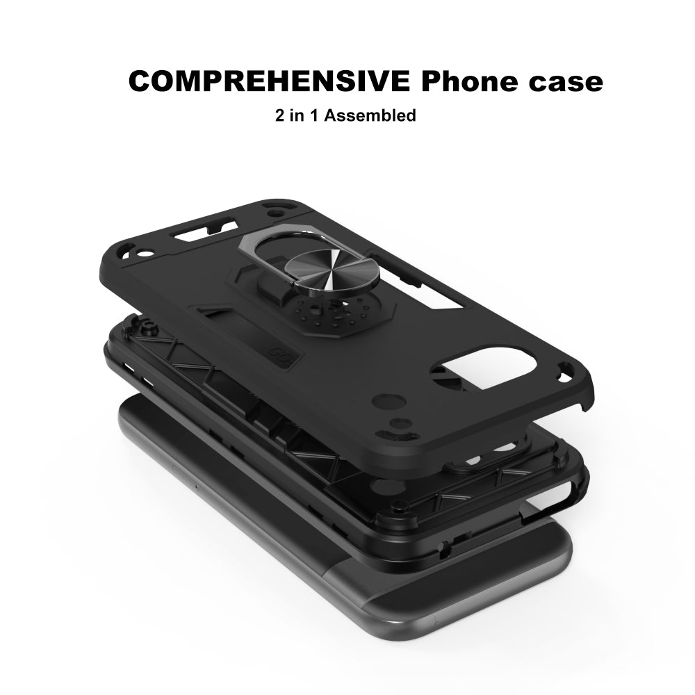 Hybrid Rugged Armor Kickstand Case for Google Pixel 8a 5G