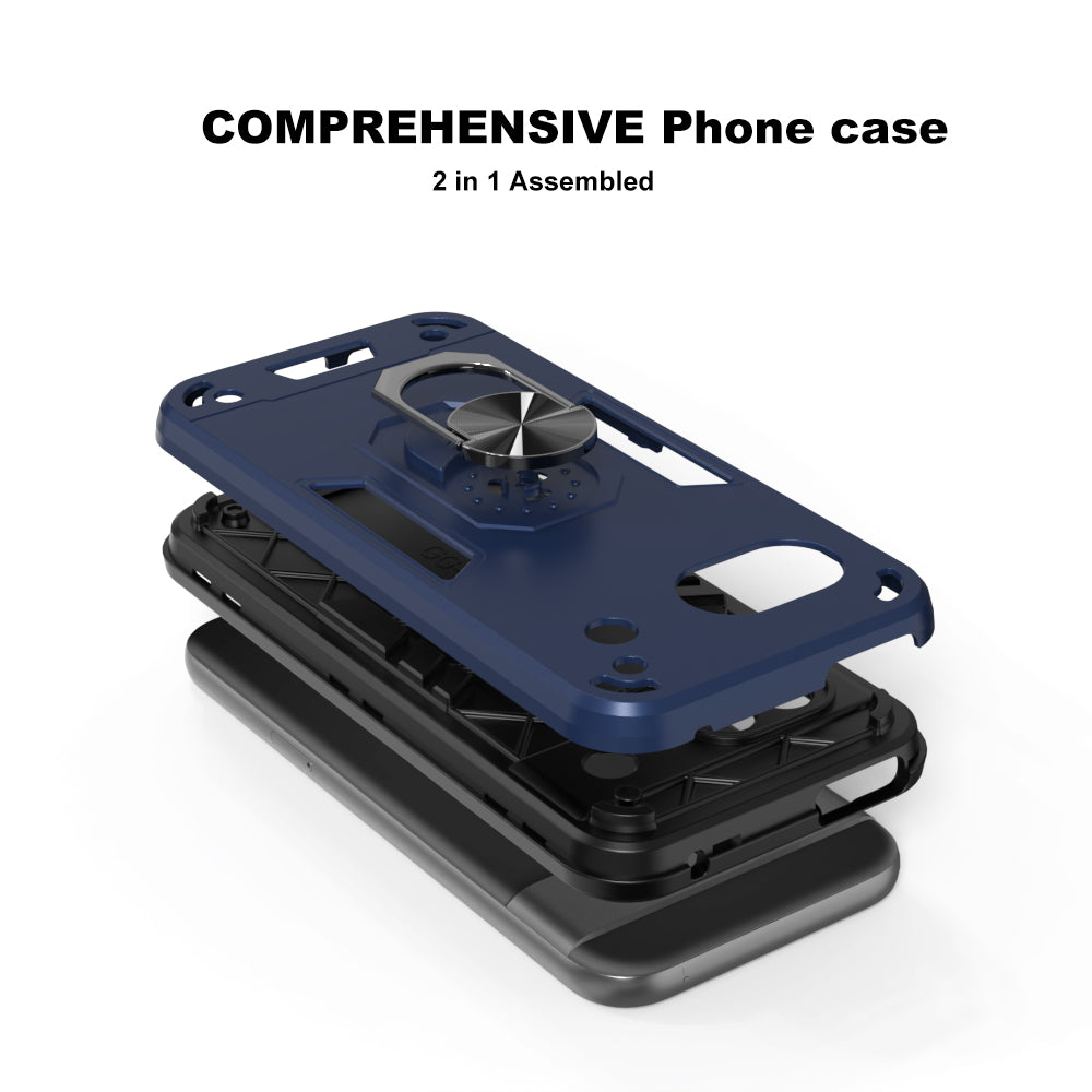 Hybrid Rugged Armor Kickstand Case for Google Pixel 8a 5G